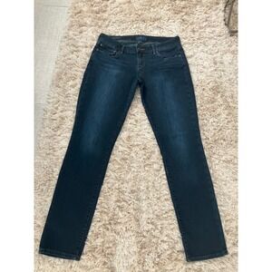 Lucky Brand Womens Jeans Size 29x30 Skinny Dark Wash Low Rise Denim Pants